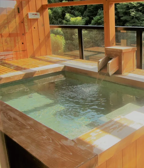 Private Onsen Bath at Ryokan, the Japanese Style Hotel