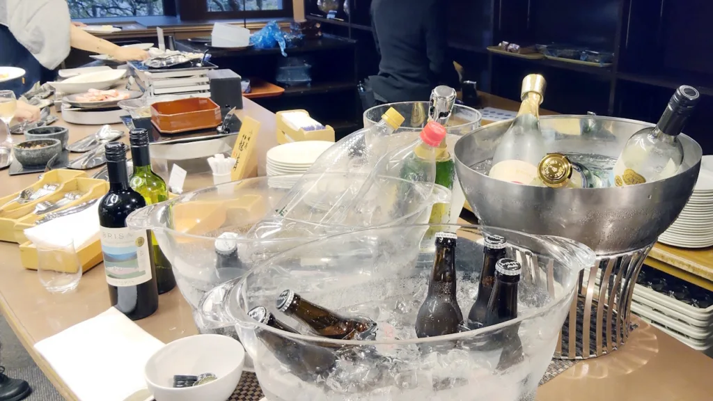 ヒルトン小田原リゾート&スパのOcean Loungeのイブニングサービスのドリンク