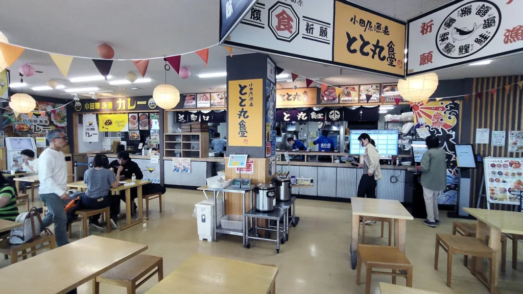 漁港の駅 TOTOCO小田原の2Fフードコート