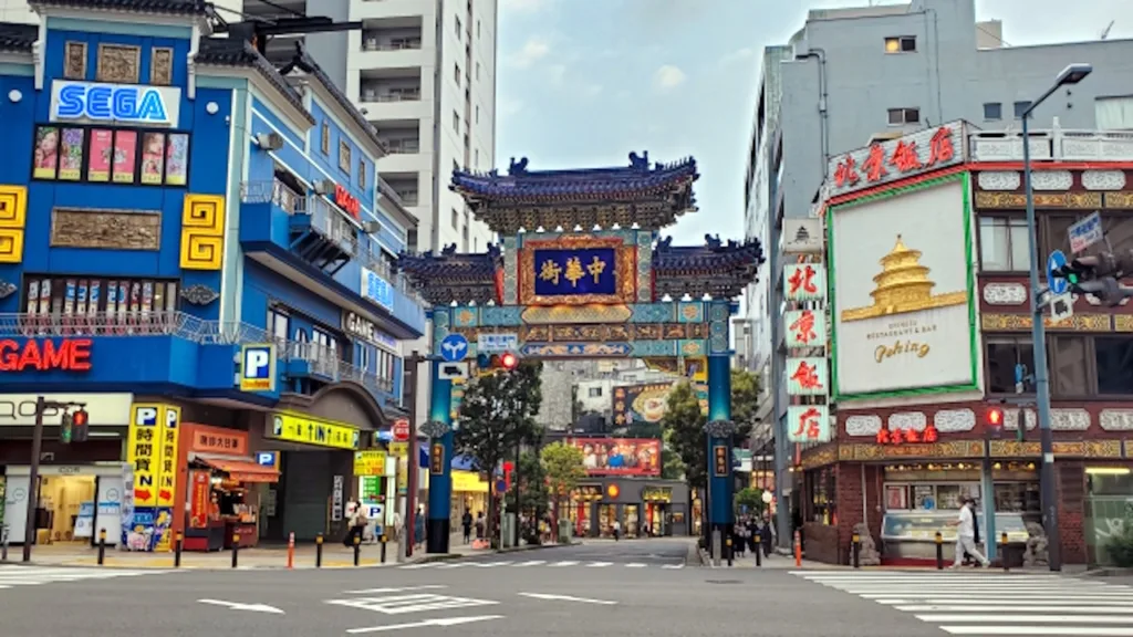 横浜中華街の入口