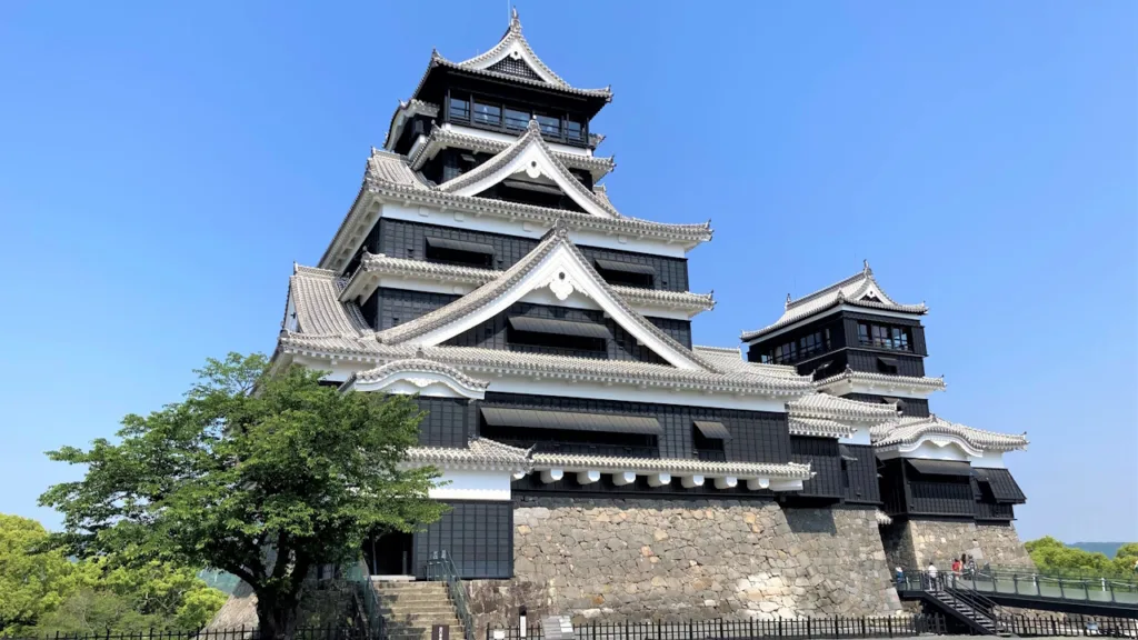 熊本城の天守閣