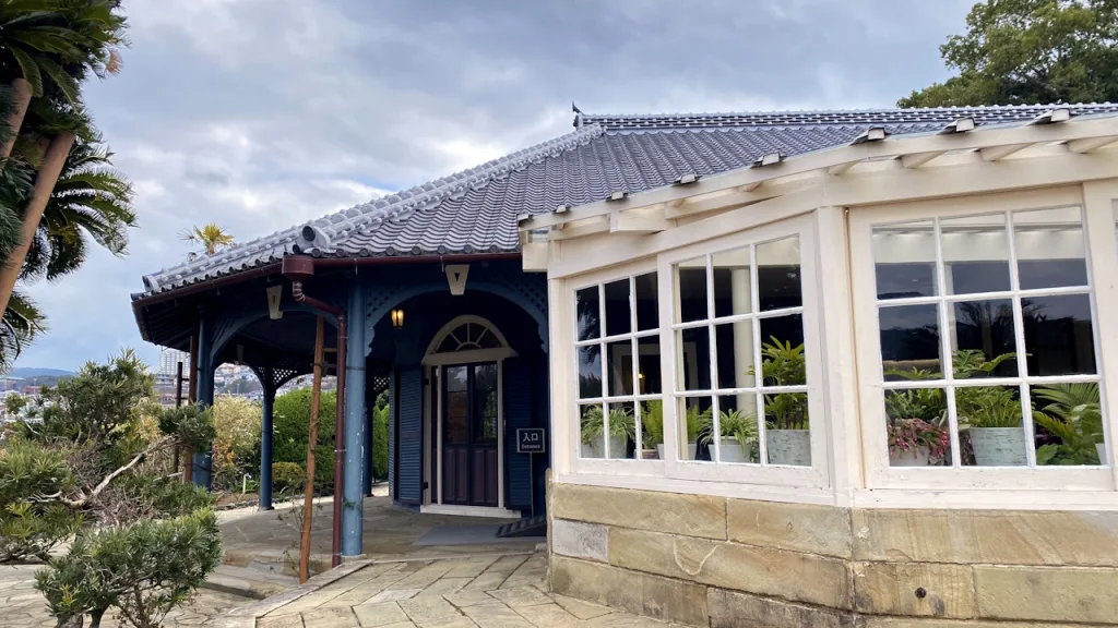 横から見た旧グラバー住宅