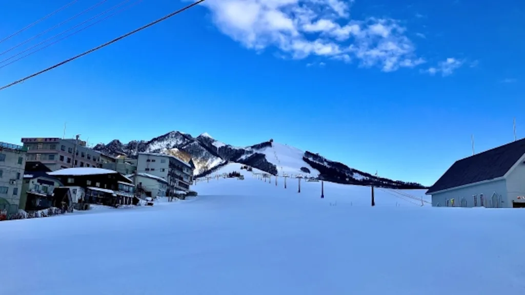 幅が広い岩原スキー場