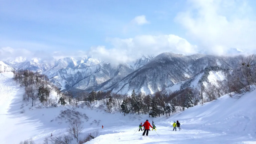神立スノーリゾートのゲレンデ