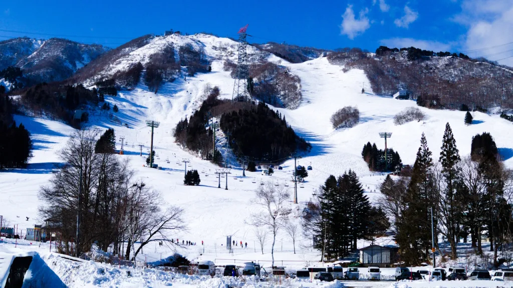 苗場スキー場のゲレンデ