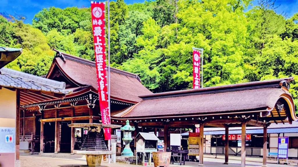 最上稲荷の旧本殿(霊応殿)