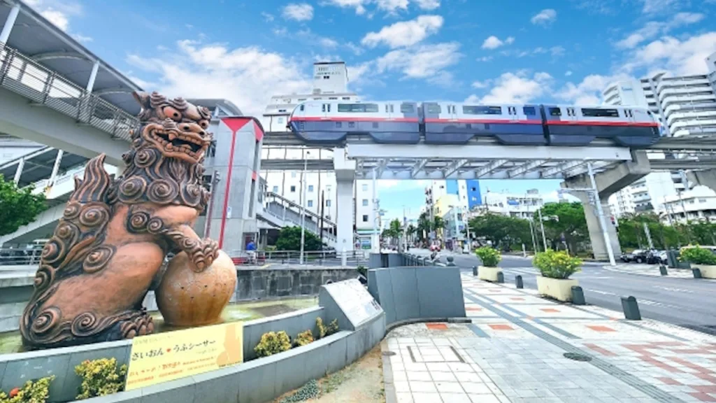 シーサーとゆいレール