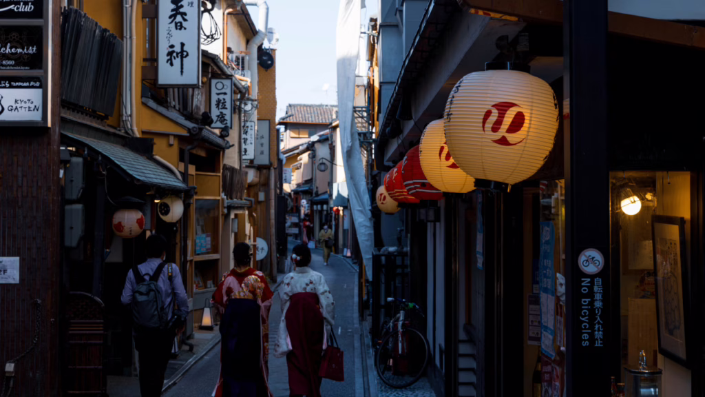 京都の先斗町