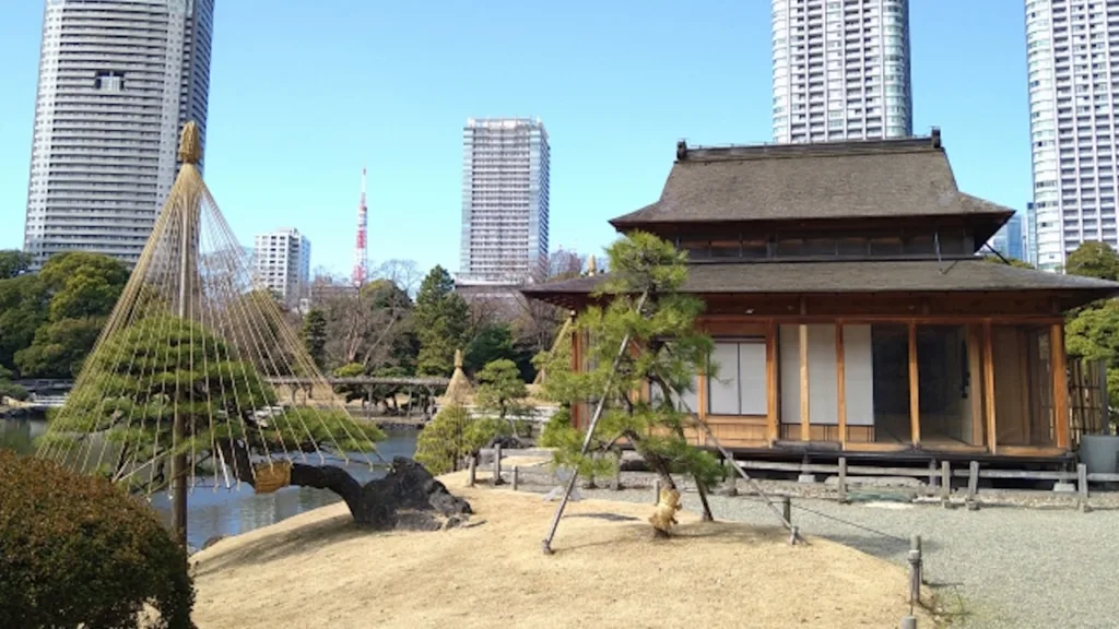 浜離宮恩賜庭園の松の御茶屋