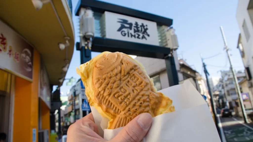 戸越銀座商店街の鯛焼き